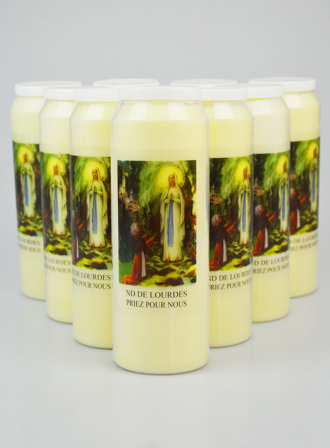 10 Bougies de Neuvaine Apparitions de Lourdes (pic 1)