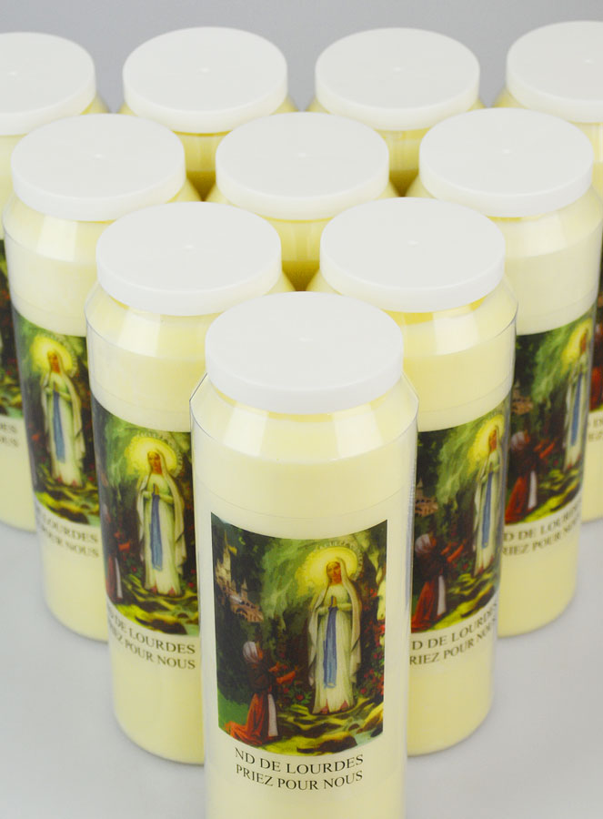 10 Bougies de Neuvaine Apparitions de Lourdes (pic 4)