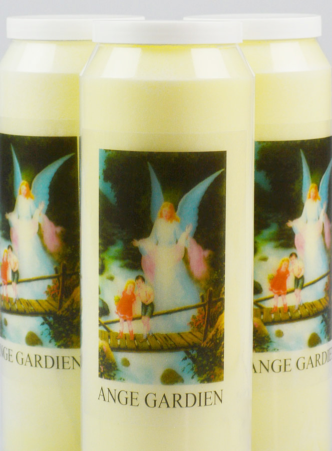 Lot de 3 Bougies de Neuvaine Ange-Gardien (pic 3)