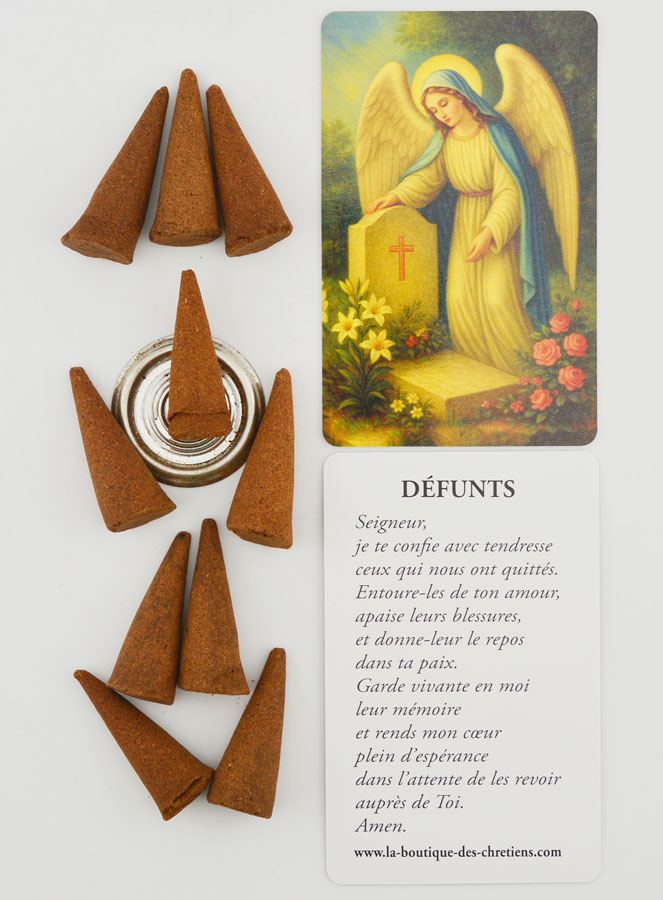 Encens de Prière pour nos Défunts en Cones (pic 1)