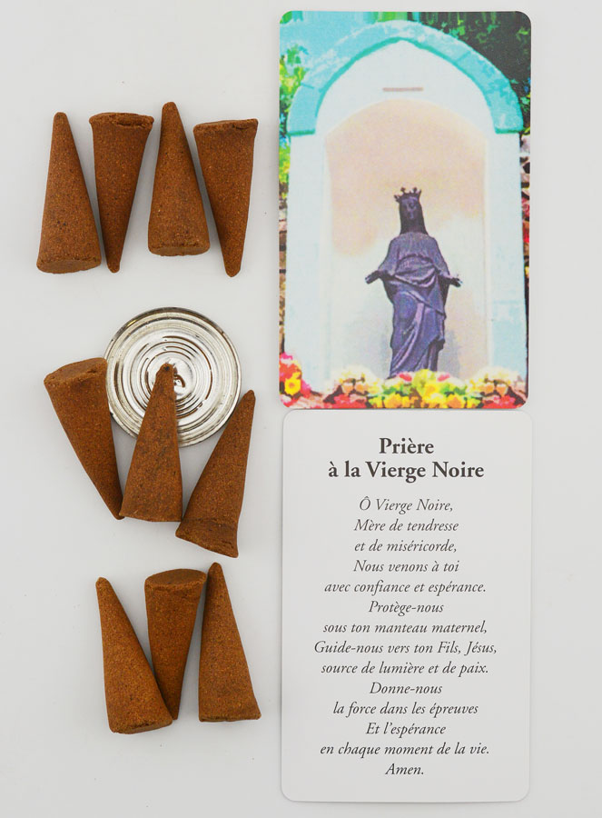 Encens Vierge Noire en Cones (pic 1)