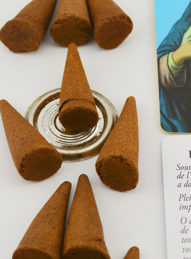 Encens Sacré Coeur de Marie en Cones (pic 2)