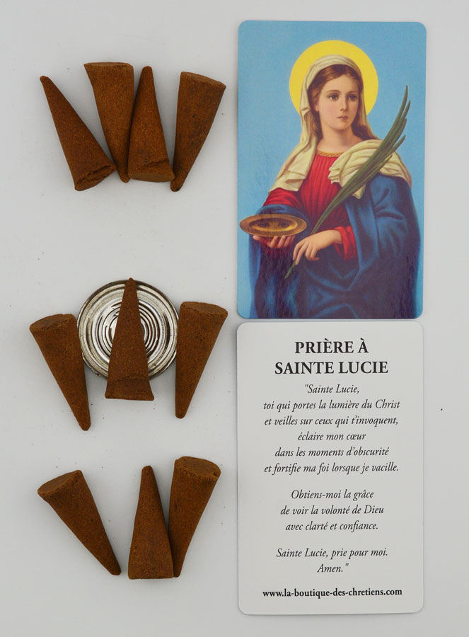 Encens Sainte Lucie en Cones (pic 1)