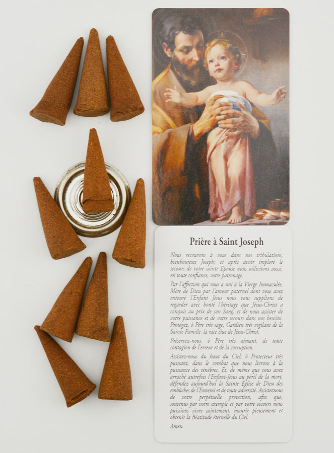 Encens Saint Joseph en Cones (pic 1)