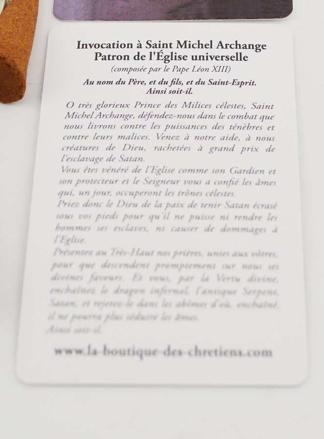 Encens Archange Saint Michel en Cones (pic 3)