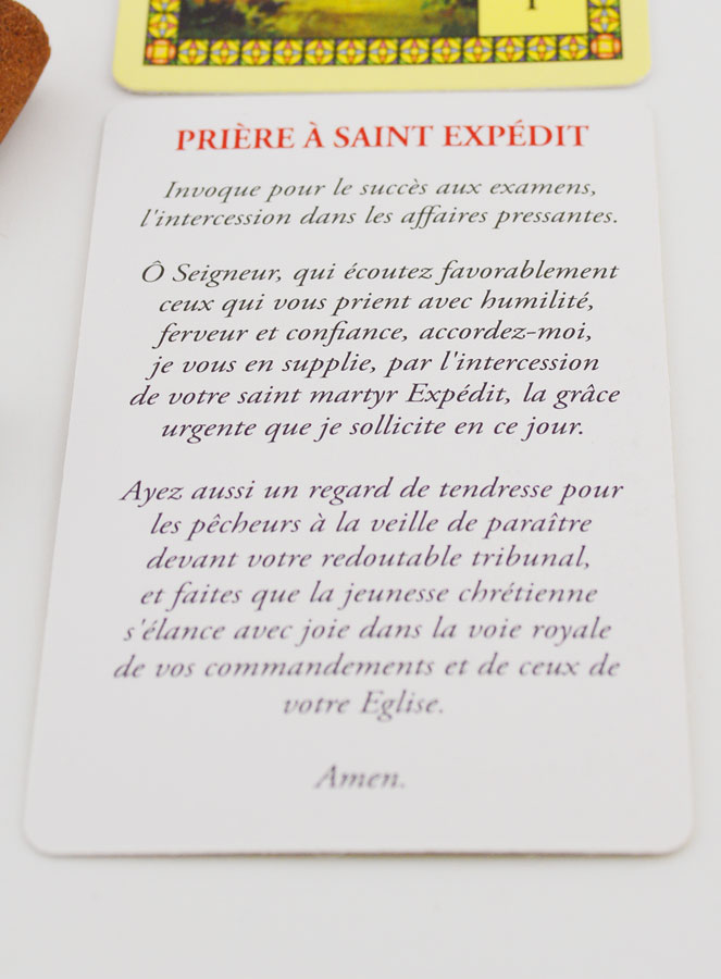 Encens Saint Expédit en Cones (pic 3)