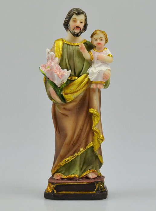 Statue Saint Joseph 13cm (pic 2)