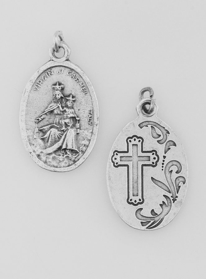 Médaille Religieuse Vierge du Carmel (pic 1)