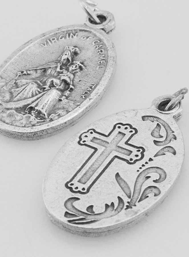 Médaille Religieuse Vierge du Carmel (pic 4)