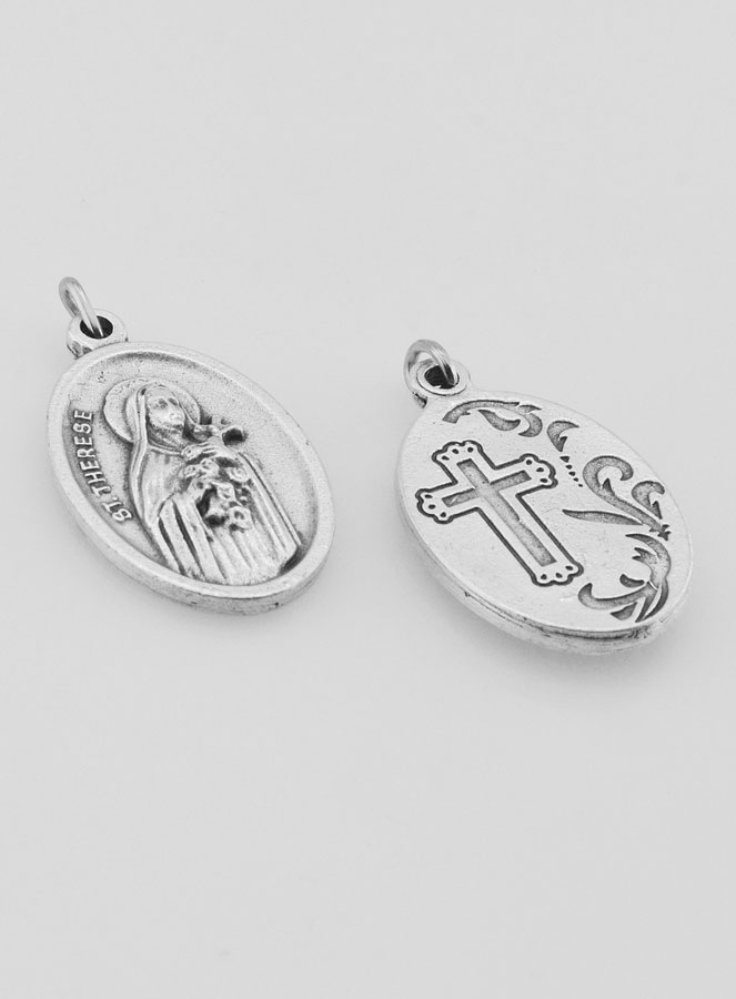 Médaille Religieuse Sainte Thérèse Argentée (pic 2)