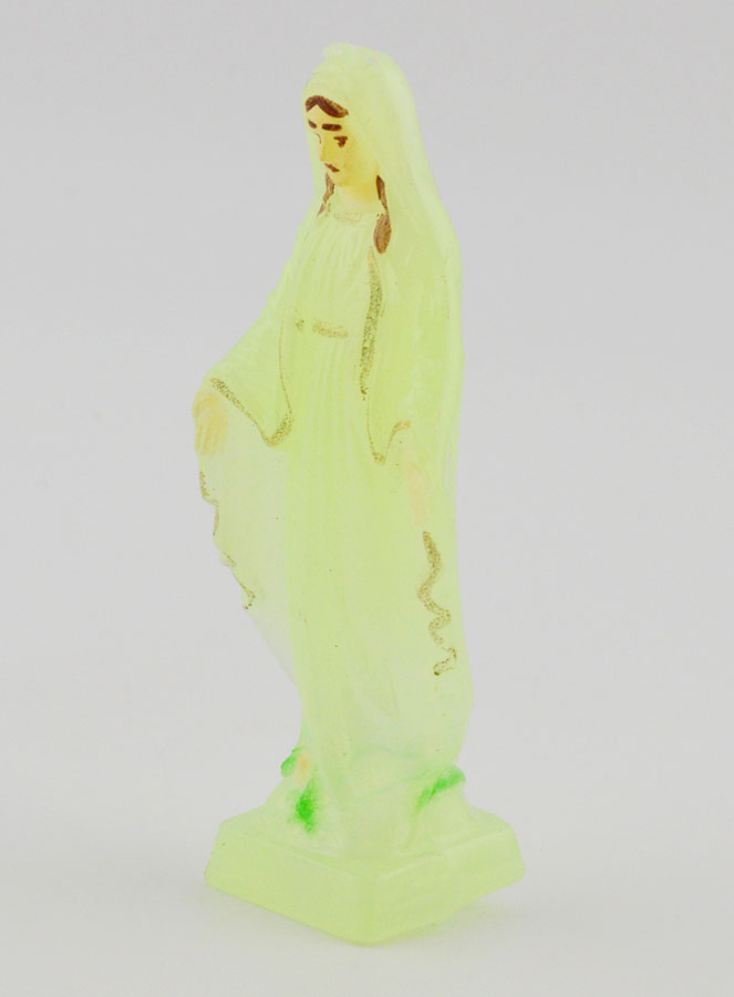 Statue Vierge Marie Miraculeuse Fluo Lumineuse (pic 2)