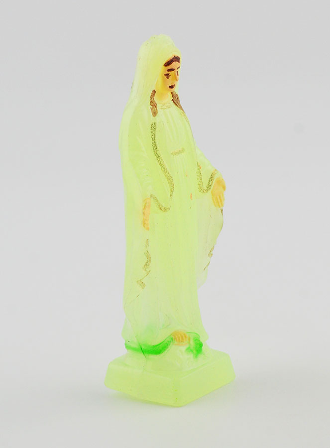 Statue Vierge Marie Miraculeuse Fluo Lumineuse (pic 3)