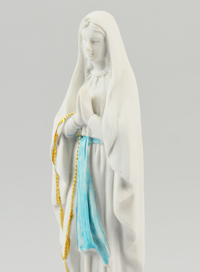 Statue Vierge Marie de Lourdes 13 cm (pic 4)