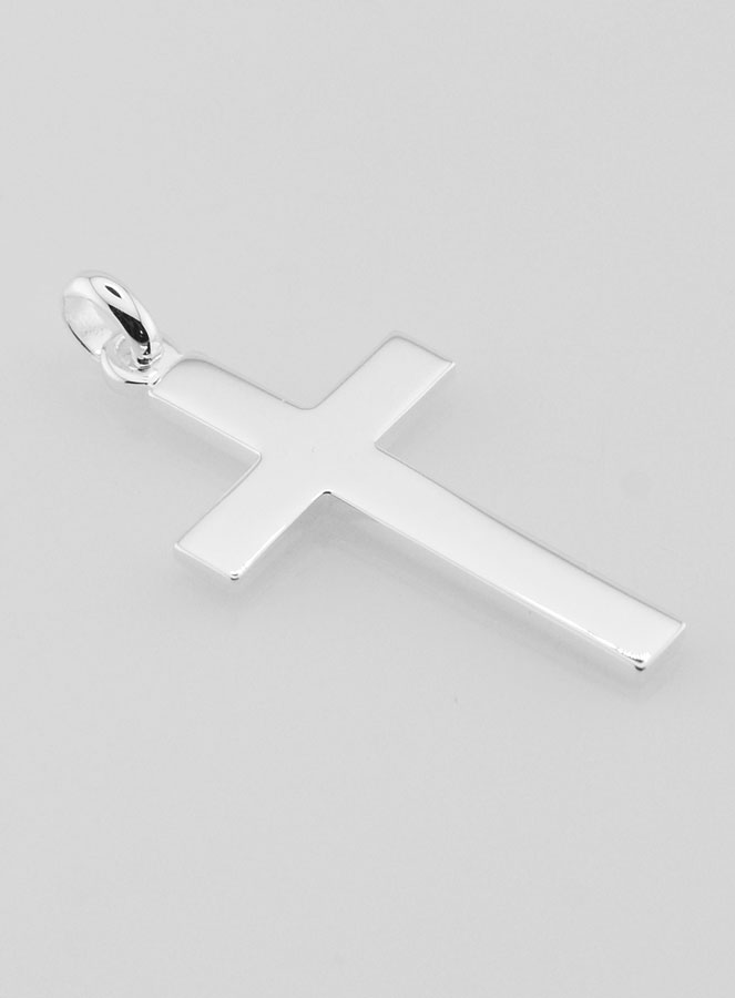 Pendentif Croix en Argent 25mm (pic 2)