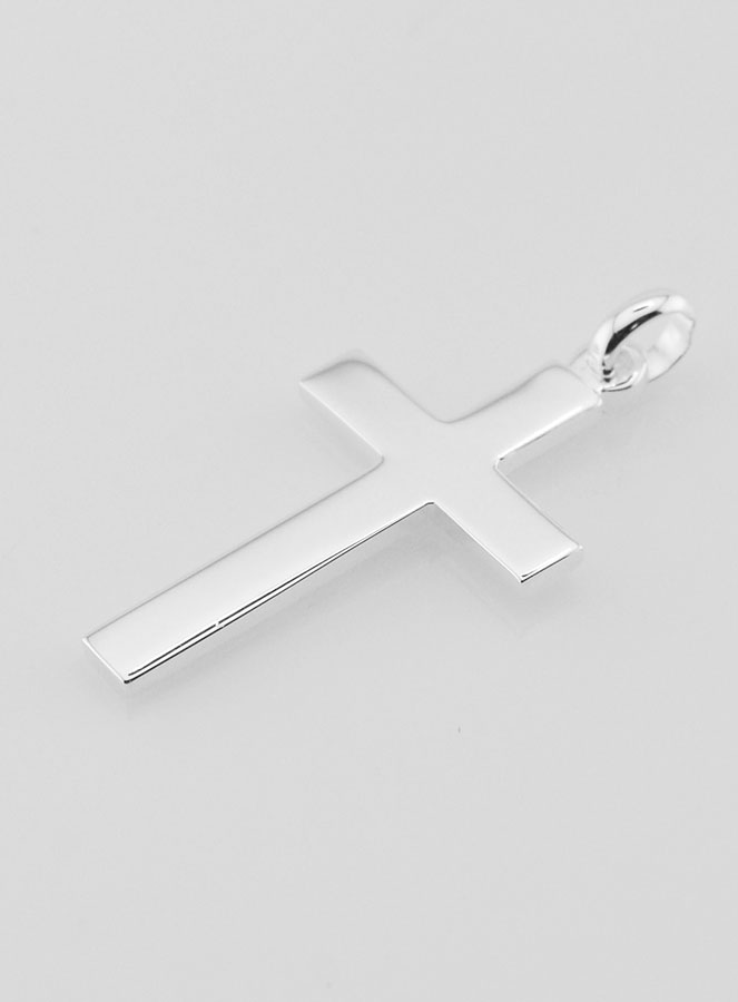 Pendentif Croix en Argent 25mm (pic 3)