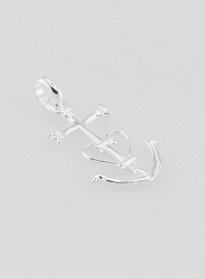 Pendentif Croix de Camargue en Argent 23mm (pic 3)