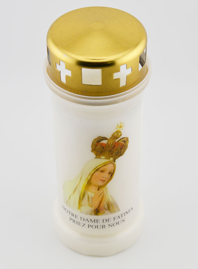 Bougie de Cimetière Notre Dame de Fatima (pic 2)