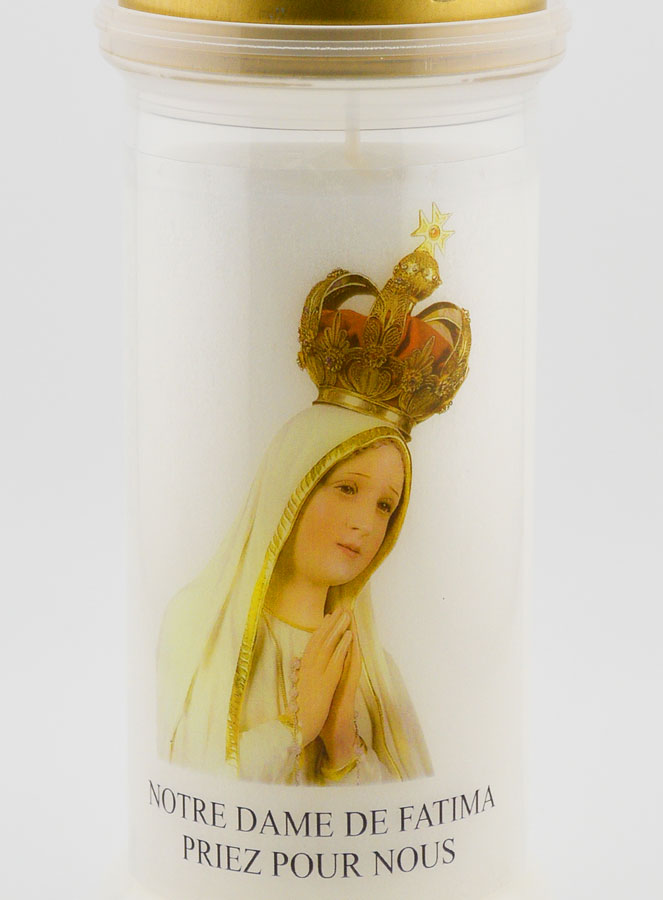 Bougie de Cimetière Notre Dame de Fatima (pic 3)