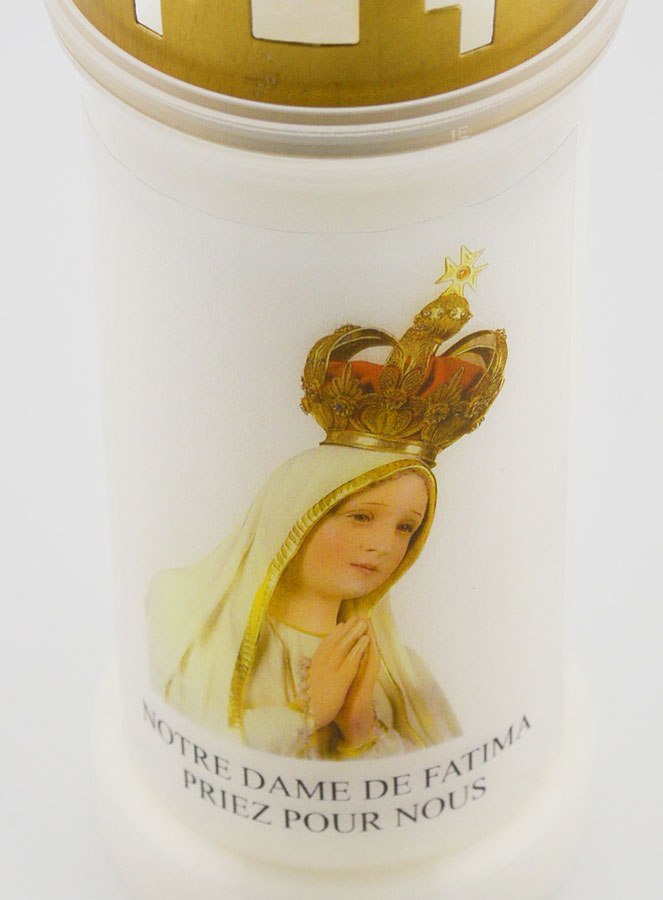 Bougie de Cimetière Notre Dame de Fatima (pic 4)