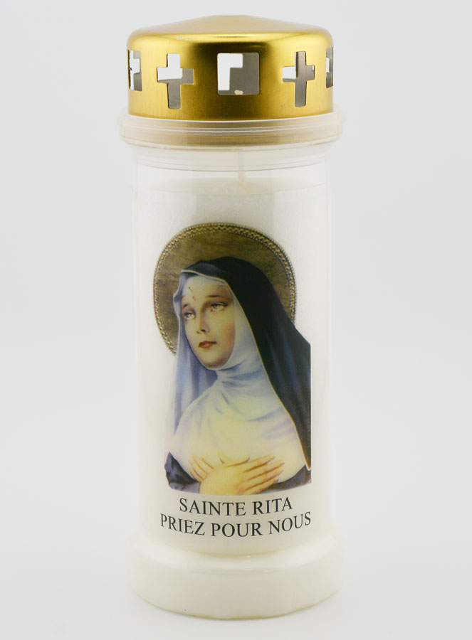 Bougie de Cimetière Sainte Rita (pic 1)