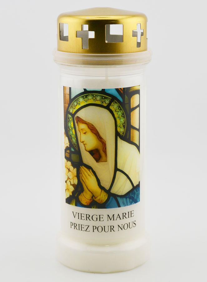 Bougie de Cimetière Sainte Vierge Marie (pic 1)