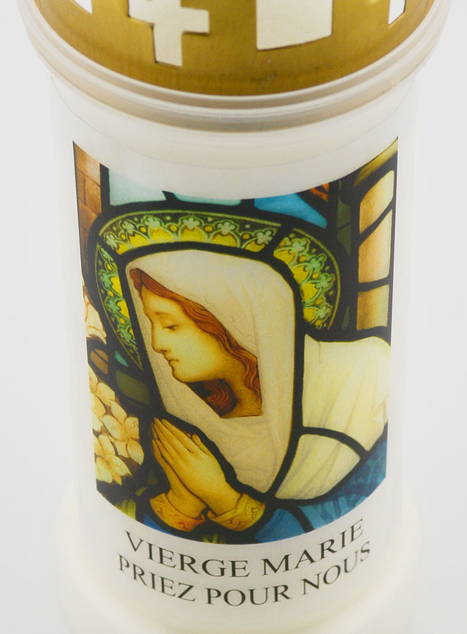 Bougie de Cimetière Sainte Vierge Marie (pic 4)