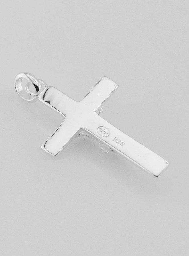 Croix Pendentif en Argent 22mm (pic 4)