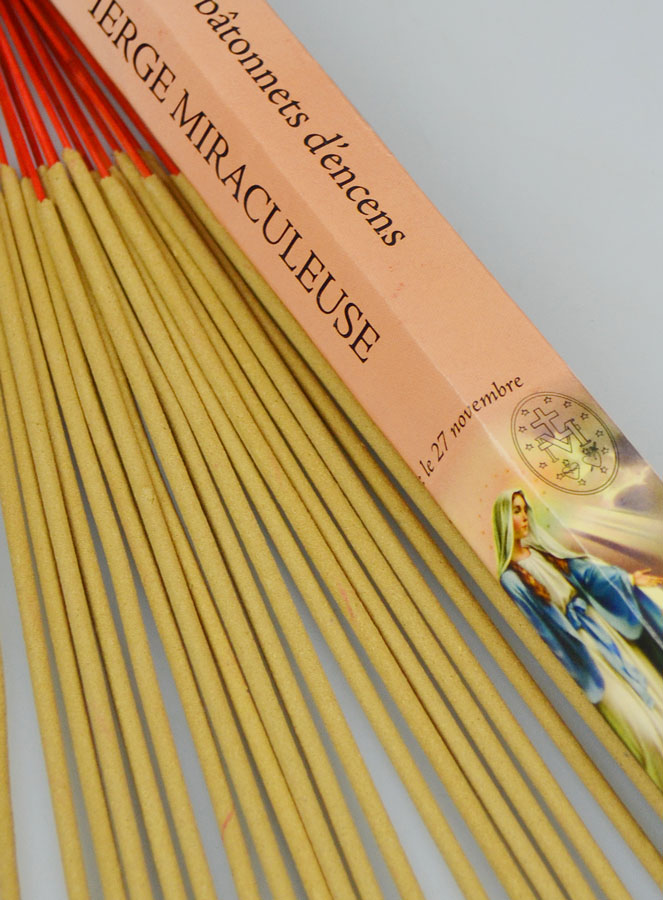 Encens Vierge Miraculeuse en Batonnets (pic 3)