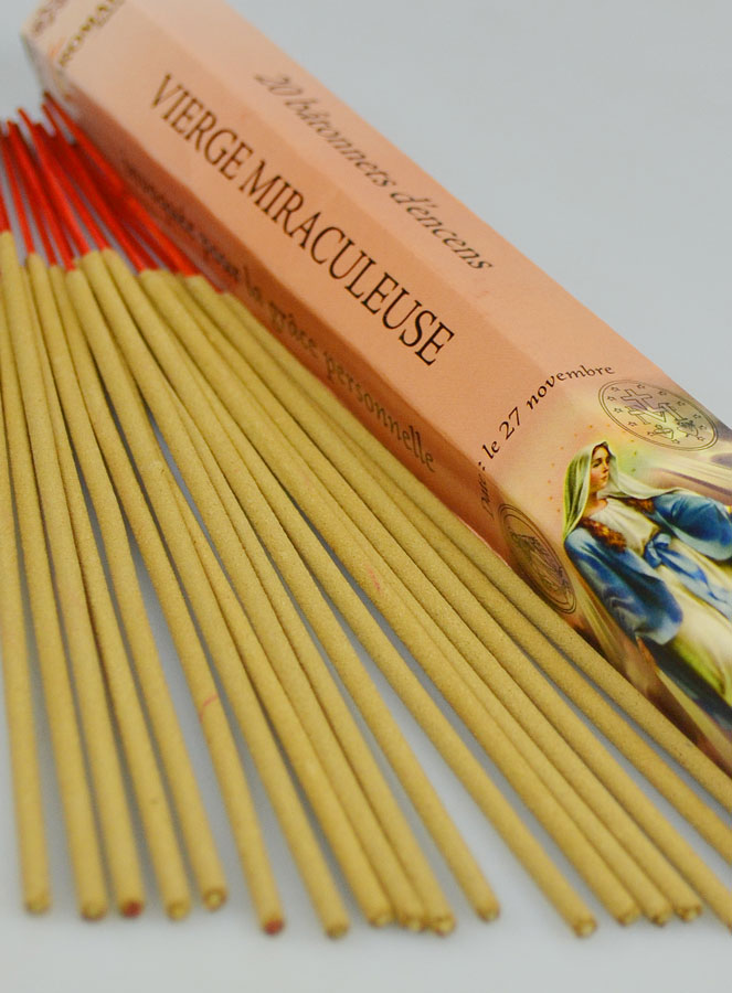 Encens Vierge Miraculeuse en Batonnets (pic 4)
