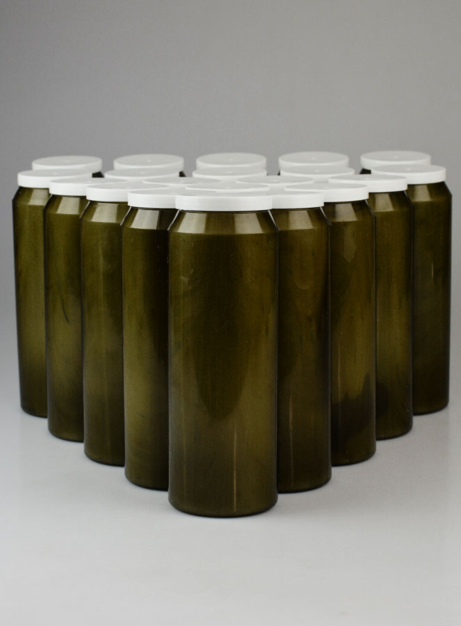 20 Bougies de Neuvaine Noires (pic 1)