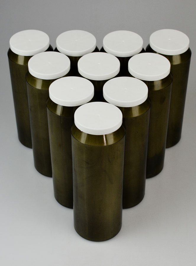 10 Bougies de Neuvaine Noires (pic 2)