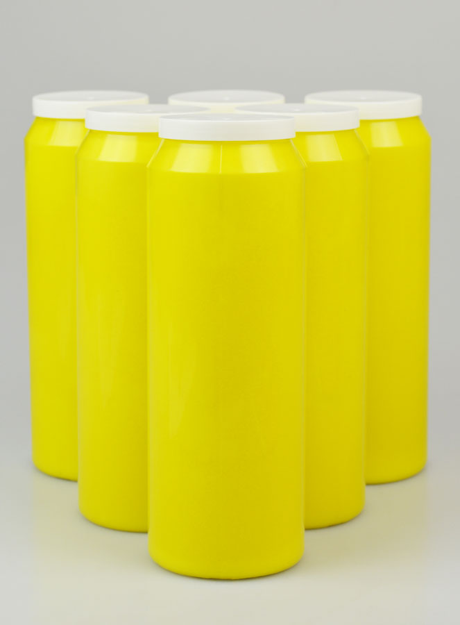 6 Bougies de Neuvaine Jaunes (pic 1)