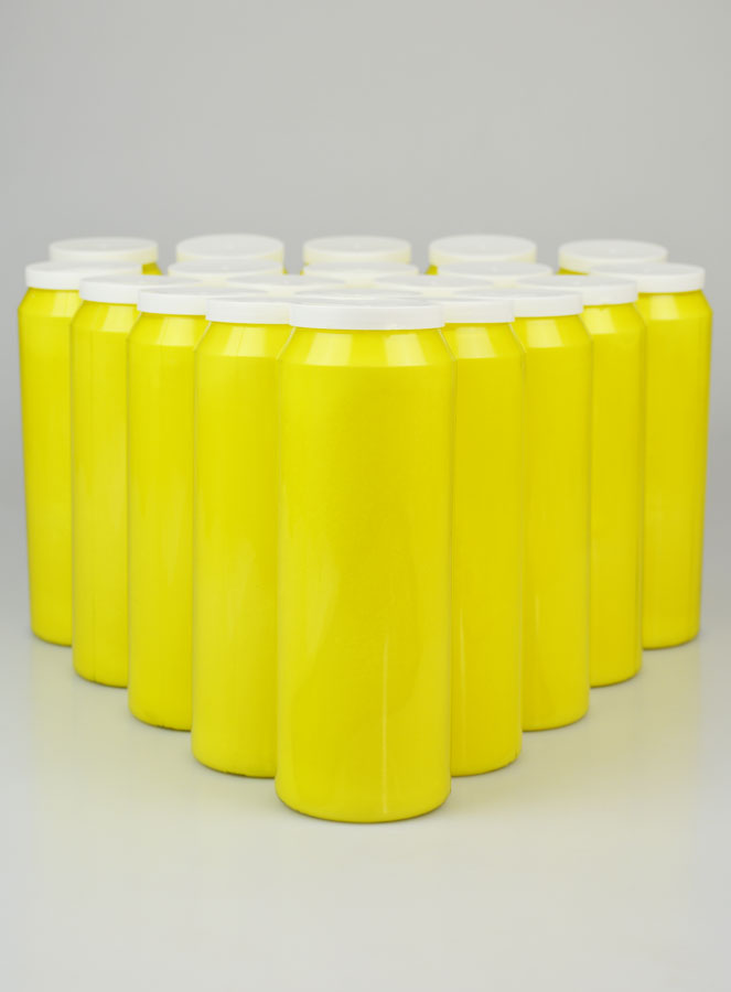 20 bougies de neuvaine Jaunes (pic 1)