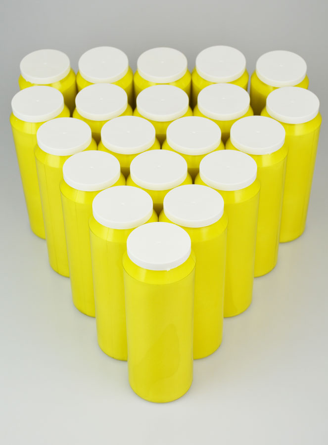 20 bougies de neuvaine Jaunes (pic 2)