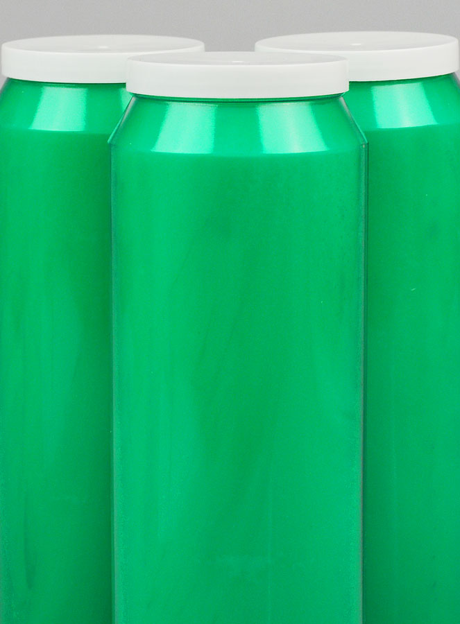 3 Bougies de Neuvaine Vertes (pic 3)