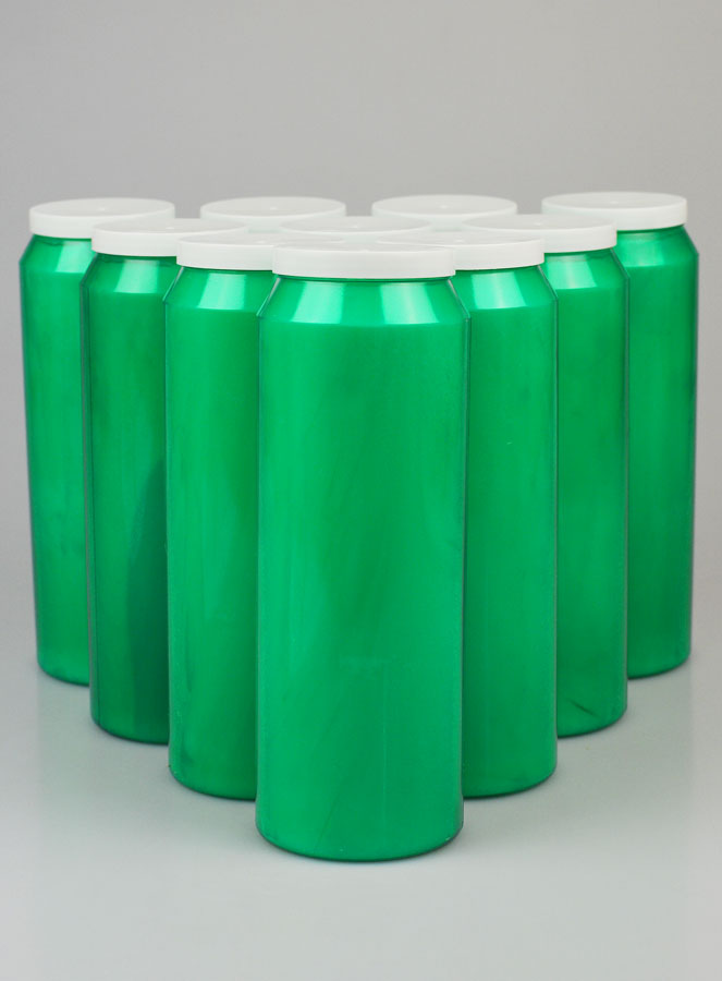 10 Bougies de Neuvaine Vertes (pic 1)