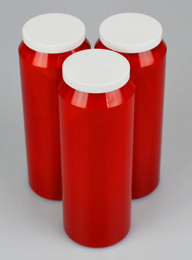 3 Bougies de Neuvaine Rouges (pic 2)