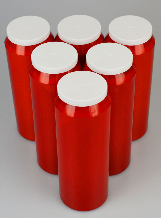 6 Bougies de Neuvaine Rouges (pic 2)