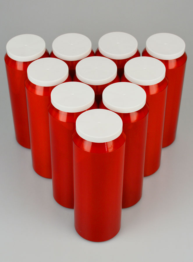 10 Bougies de Neuvaine Rouges (pic 2)