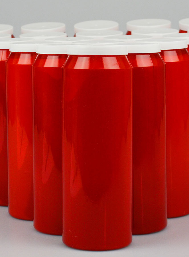 20 Bougies de Neuvaine Rouges (pic 3)