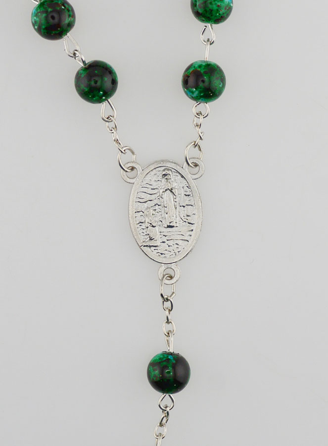 Collier Chapelet Fashion Nacre Verte (pic 3)