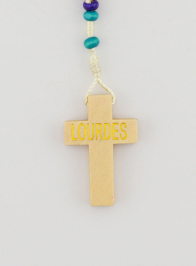 Chapelet en Bois Coloré Enfant (pic 4)