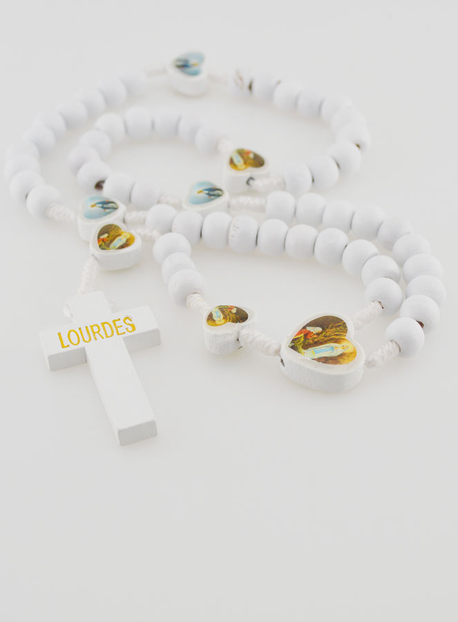 Chapelet en Bois Blanc (pic 2)