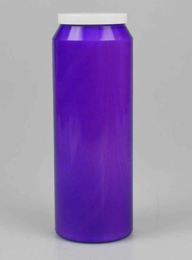Bougie de Neuvaine Violette (pic 1)
