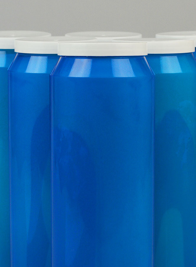 6 Bougies de Neuvaine Bleues (pic 3)