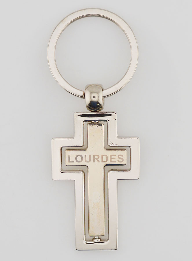 Porte clés Croix de Lourdes (pic 1)