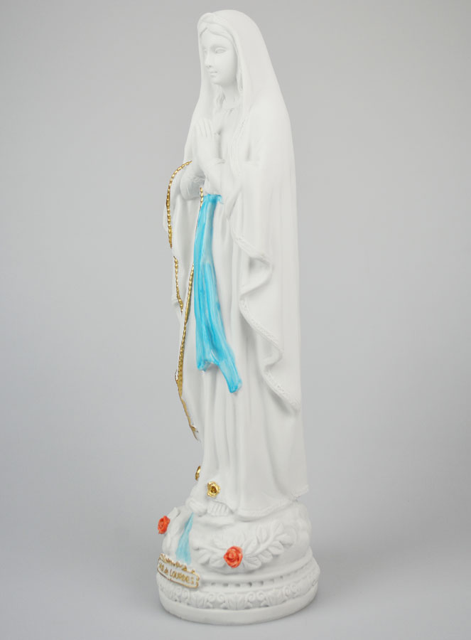 Statue Vierge Marie de Lourdes 40cm (pic 2)