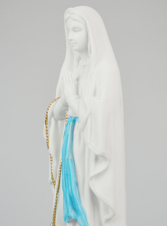 Statue Vierge Marie de Lourdes 40cm (pic 4)