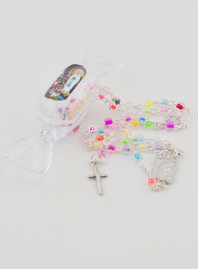 Chapelet Enfant en Perles - Boite Bonbon (pic 1)
