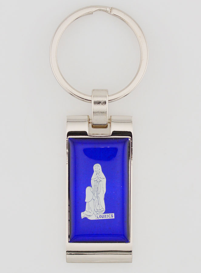Porte clés Bleu Azur de Lourdes (pic 1)